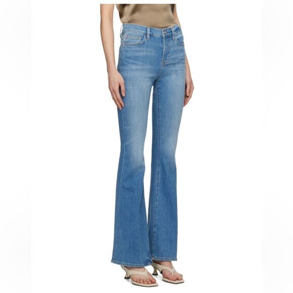 FRAME Le High Waist Flare Jeans Size 29 - NWT $248 - Picture 2 of 9